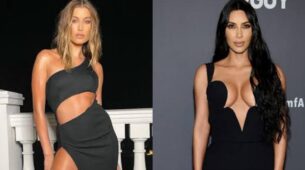 From Hailey Bieber to Kim Kardashian: These cut out dresses are setting new fashion standards