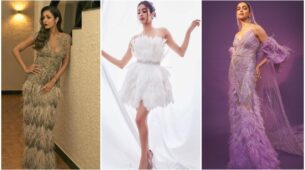 From Janhvi Kapoor To Katrina Kaif: 5 Celebrities Have Proven That Feather Gowns Are Here To Stay