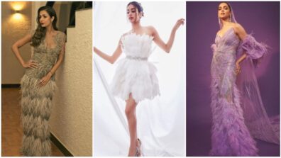 From Janhvi Kapoor To Katrina Kaif: 5 Celebrities Have Proven That Feather Gowns Are Here To Stay