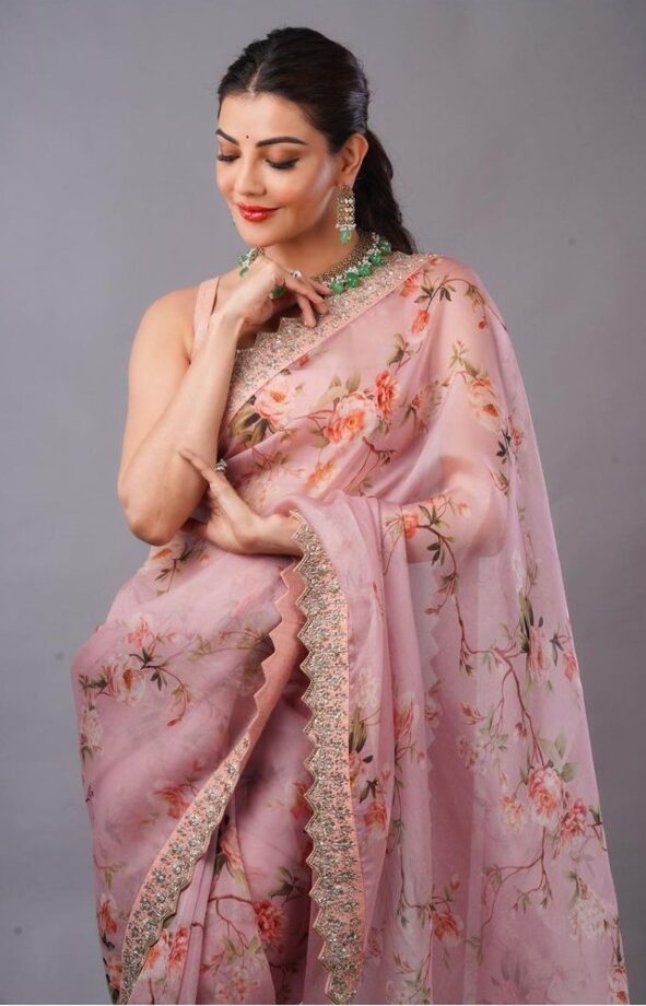 From Rashmika Mandanna To Samantha Ruth Prabhu: Style Pastel Sarees Like Your Favourite Divas - 3