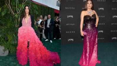 From Sandra Bullock To Salma Hayek: Celebs In Ombre Gown