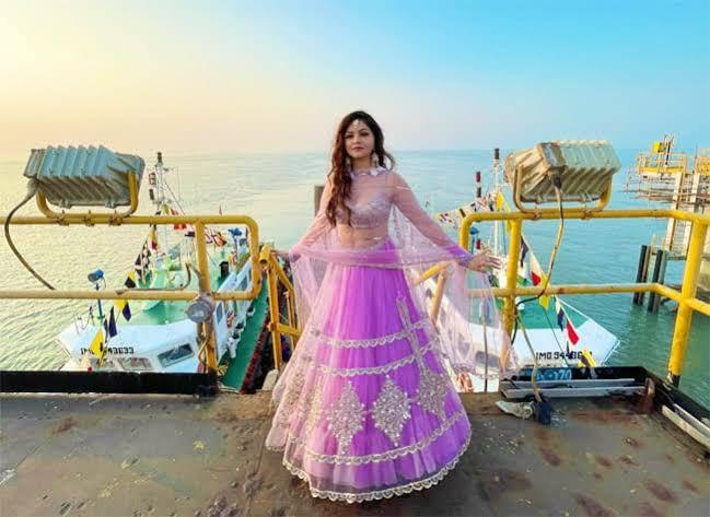 From Sarees To Anarkali Suit: Rubina Dilaik Flaunts Her Style In Lavender Outfits - 3