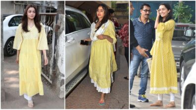 From Shraddha Kapoor To Alia Bhatt: B-Town Celebs Look Chic And Comfortable In Yellow Kurta