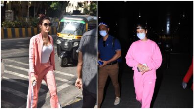 Go Crazy In Pink Tracksuits Like Nora Fatehi, Katrina Kaif, And Others