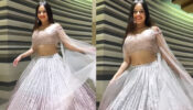 Gorgeous: Jannat Zubair marks serenity with her heavy embellished lehenga choli