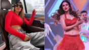 Haye Garmi: Nia Sharma sets internet on fire in new transformation video, flaunts midriff in shimmery red saree