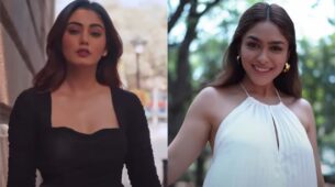 Haye Garmi: Sana Makbul and Mrunal Thakur give special ‘black and white’ vogue goals, are you crushing?