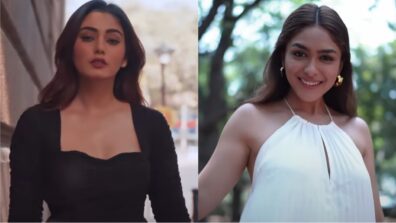 Haye Garmi: Sana Makbul and Mrunal Thakur give special ‘black and white’ vogue goals, are you crushing?