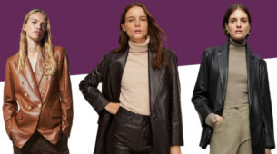 How To Wear Vibrant Leather Trend? Take A Look