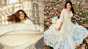 In Pics: Sana Makbul and Divyanka Tripathi are here to win your love over in white serene traditional ensembles