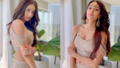 In Video Erica Fernandes turns into the bride with a gorgeous ethnic minimalistic blouse and backless blouse