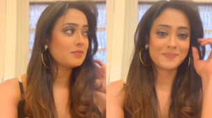In Video Shweta Tiwari stuns in plunging bodycon, Arjun Bijlani goes lovestruck