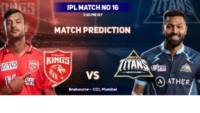 IPL 2022 PBKS Vs GT Match 16 Result: GT beat PBKS by 6 wickets