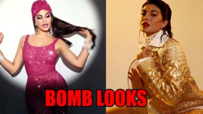 Jacqueline Fernandez Bomb Looks In Dark Outfits