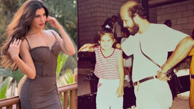 Jacqueline Fernandez shares priceless, nostalgic moment with father, see pic