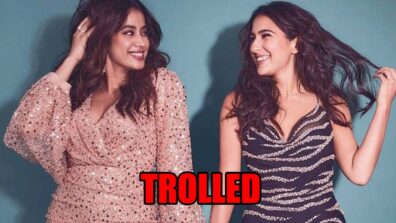 Janhvi Kapoor To Sara Ali Khan: Time When Celebrities Were Trolled For Crazy Reasons