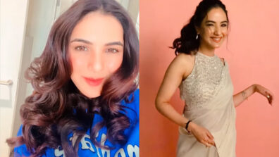 Jasmin Bhasin grabs eyeballs in sensational transparent saree transformation, see video