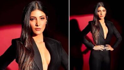 Shruti Haasan Elevates Black Outfits To A New Level Of Prettiness