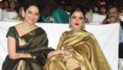 Kangana Ranaut And Rekha Have Similar Taste In Sarees, See Pics