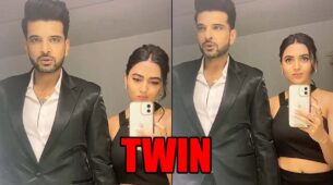 Karan Kundrra and Tejasswi Prakash twin in black outfits, fans love the fashion chemistry