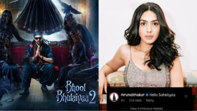 Kartik Aaryan shares first look from Bhool Bhulaiya 2, Mrunal Thakur has something to say