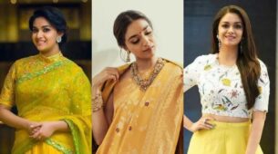 Keerthy Suresh Has an Amazing Collection Of Yellow Ethnic Wear, Check Out
