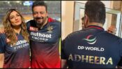 KGF 2 Madness Hits IPL: Sanjay Dutt And Raveena Tandon Cheer For Royal Challengers Bangalore, Spotted Together At Stadium