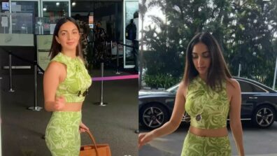 Kiara Advani Looks Sassy And Classy In Green Zara Co-Ord Set: See Pic