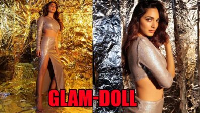 Kiara Advani turns ‘glam-doll’ in hot silver co-ord set, fans sweat