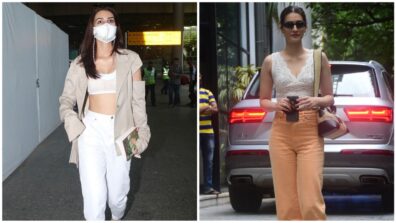 Kriti Sanon Ways To Beat The Heat In White Crop Tops