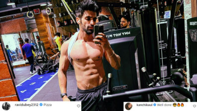 Kumkum Bhagya actor Arjit Taneja flaunts abtastic shirtless physique, Ravi Dubey and Kanchi Kaul comment