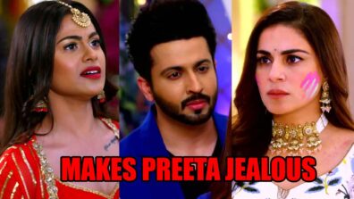 Kundali Bhagya spoiler alert: Karan plays Holi with Natasha, makes Preeta jealous