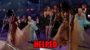 Lady Gaga Goes On Knees To Help SZA At Grammy Award: See Video
