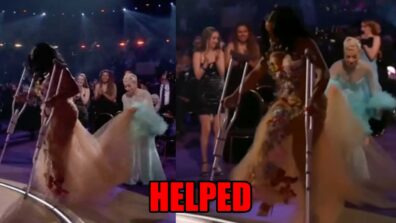 Lady Gaga Goes On Knees To Help SZA At Grammy Award: See Video