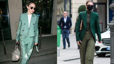 Learn How To Slay In Green Blazers Like Gigi Hadid