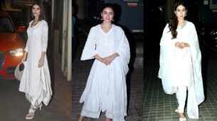 Look Alluring In A White Chikankari Kurta, Take Inspiration From Your Favourite Bollywood Stars Like Sara Ali Khan And Others