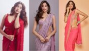 Look Dazzling In Embellished Sarees Like Janhvi Kapoor, Check Out Her Ensembles