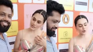 Maine 3 logo se engagement kar rakhi hai…: Taapsee Pannu’s reaction on engagement question goes viral