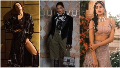 Malaika Arora, Deepika Padukone and Janhvi Kapoor are ultimate vogue inspirations and these pics are PROOF