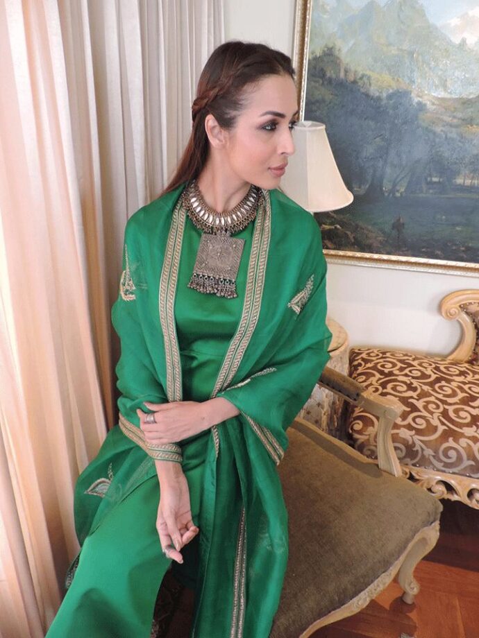 Malaika Arora Is Truly Obsessed With Shades Of Green As Seen Through Her Outfits - 2