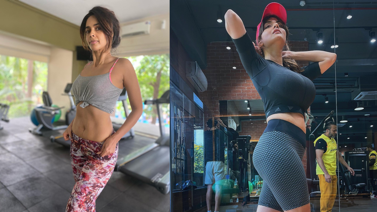 Mallika Sherawat and Anveshi Jain are fitness babes, see videos | IWMBuzz