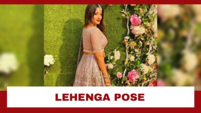 Monalisa Shows Off Her Flawless Curves As She Poses In Lehenga