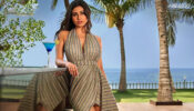 Mouni Roy cuts a case with her bodycon dress, see pictures