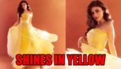 Mouni Roy glows like diamond in yellow gown, fans love it