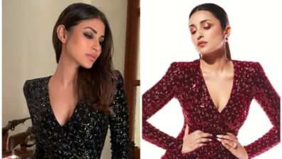 Mouni Roy Or Parineeti Chopra: Which Actress Carried The Nadine Merabi Cocktail Dress Best?