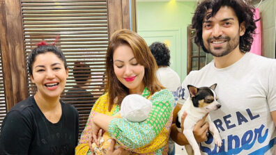 Munmun Dutta spends lovely time with Gurmeet Choudhary-Debina Bonnerjee’s baby, see pic