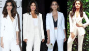 Need to make an impression at a corporate meeting? Style white pantsuits like Diana Penty, Priyanka, Parineeti Chopra and Alia Bhatt