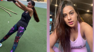 Nia Sharma and Anushka Sen sweat it out, check out special fitness moments