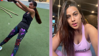 Nia Sharma and Anushka Sen sweat it out, check out special fitness moments