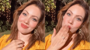 #nightshiftshenanigans: Who is TMKOC diva Munmun Dutta giving romantic flying kisses to?
